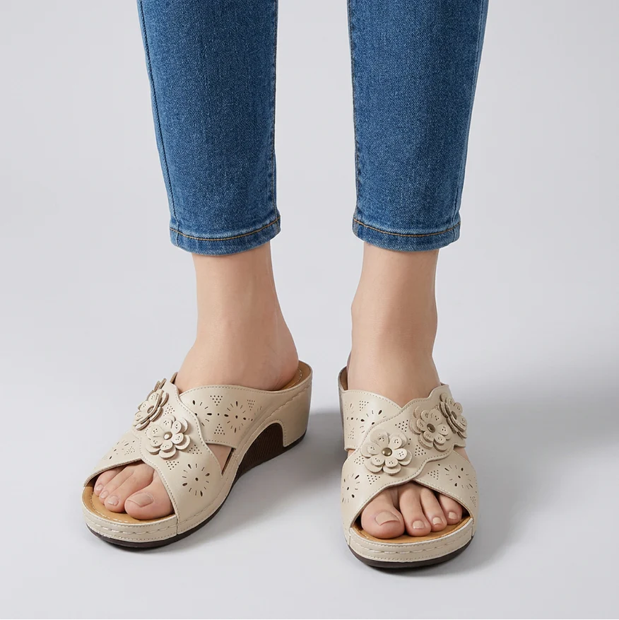Ginevra - Pantuflas cómodas para mujer