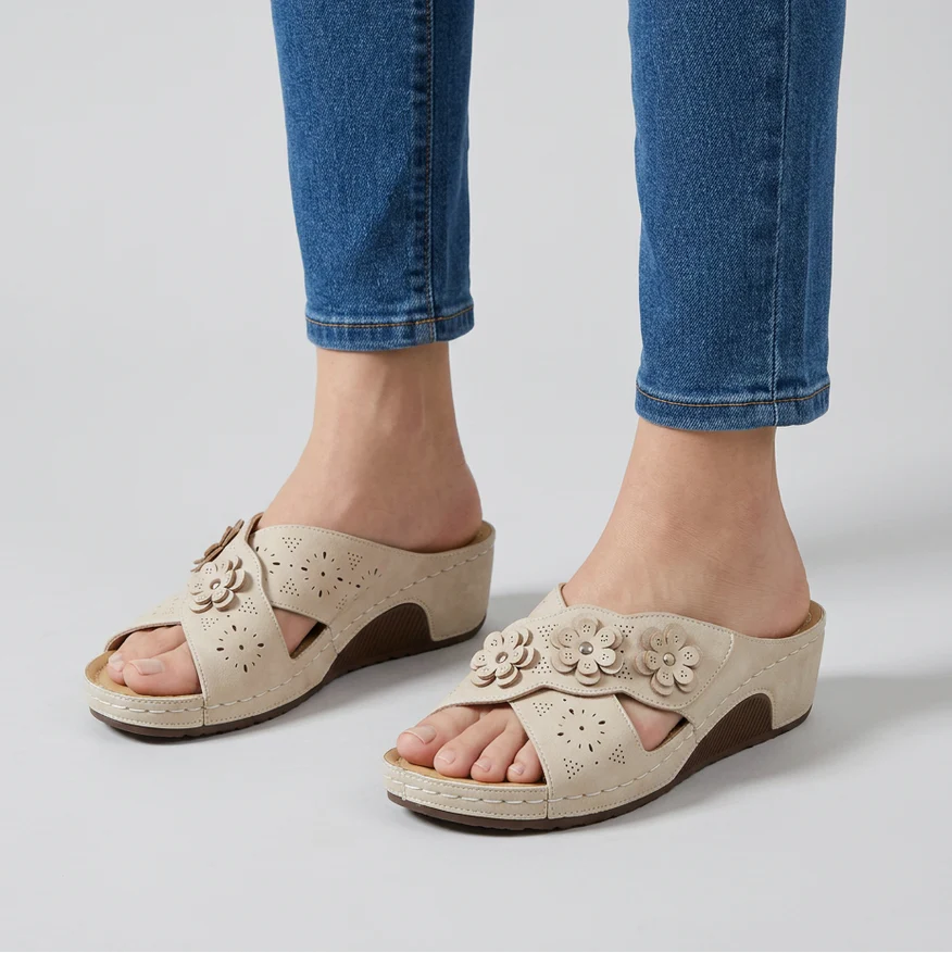 Ginevra - Pantuflas cómodas para mujer
