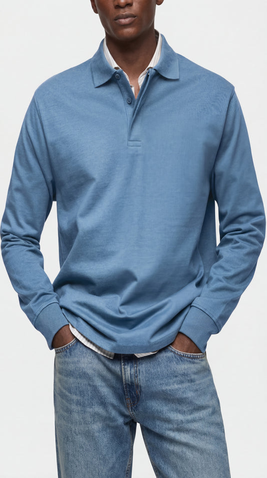 Don Álvaro - Polo clásico de manga larga