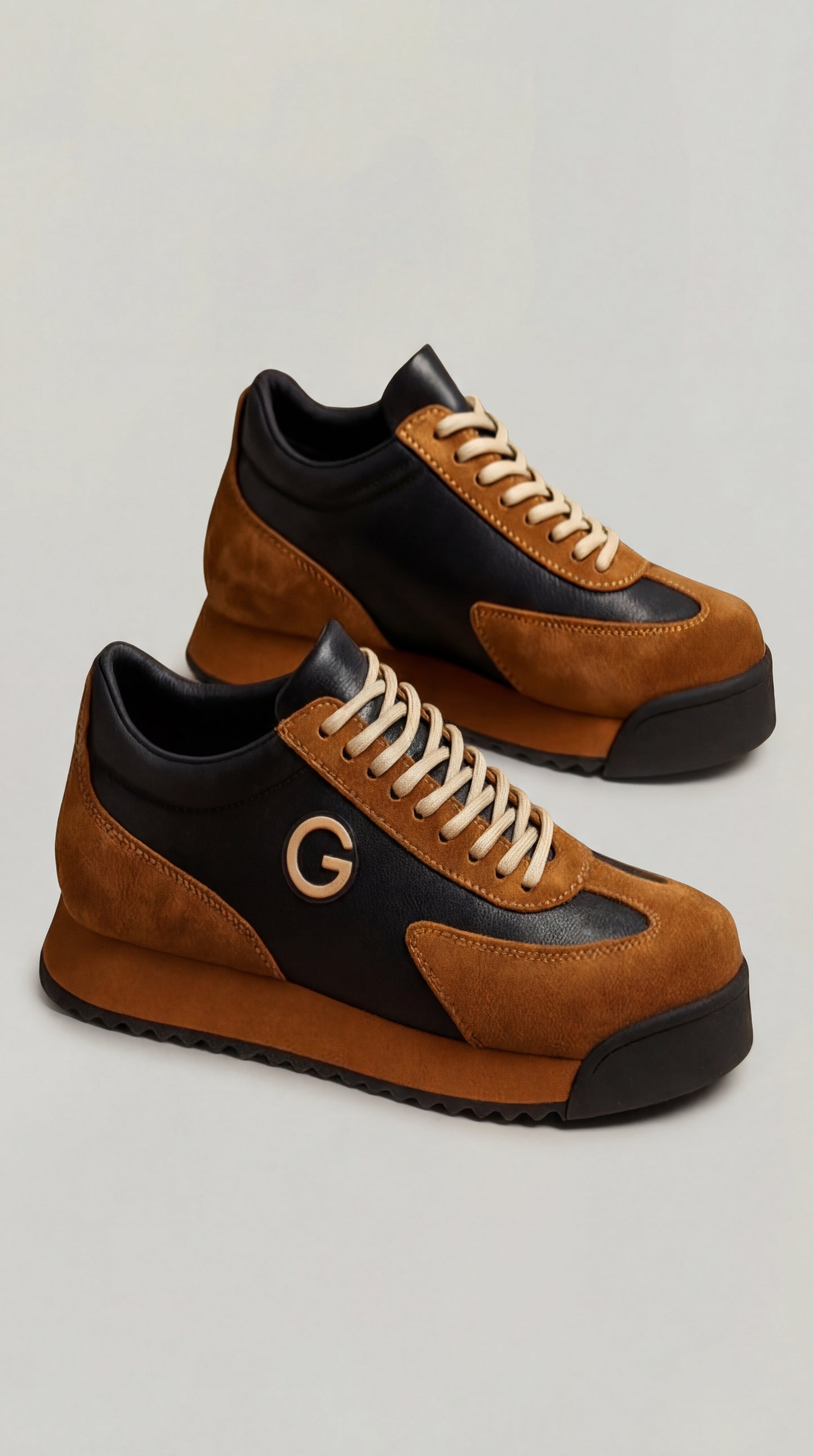 Elegantes zapatos de piel