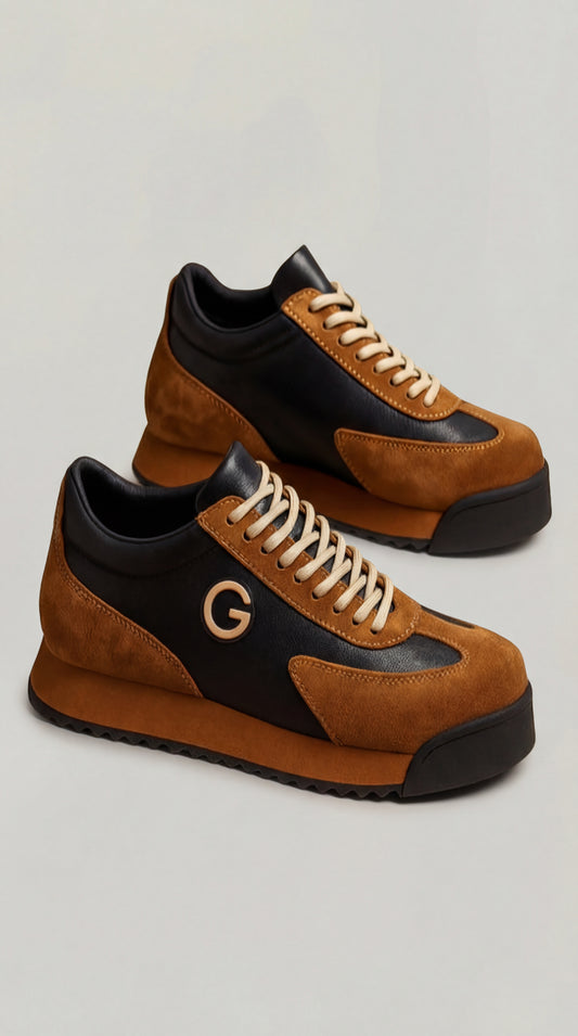 Elegantes zapatos de piel