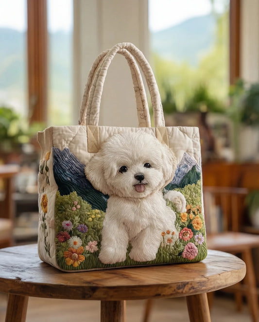 Bolso Artesanal Acolchado “Perro Encantado”