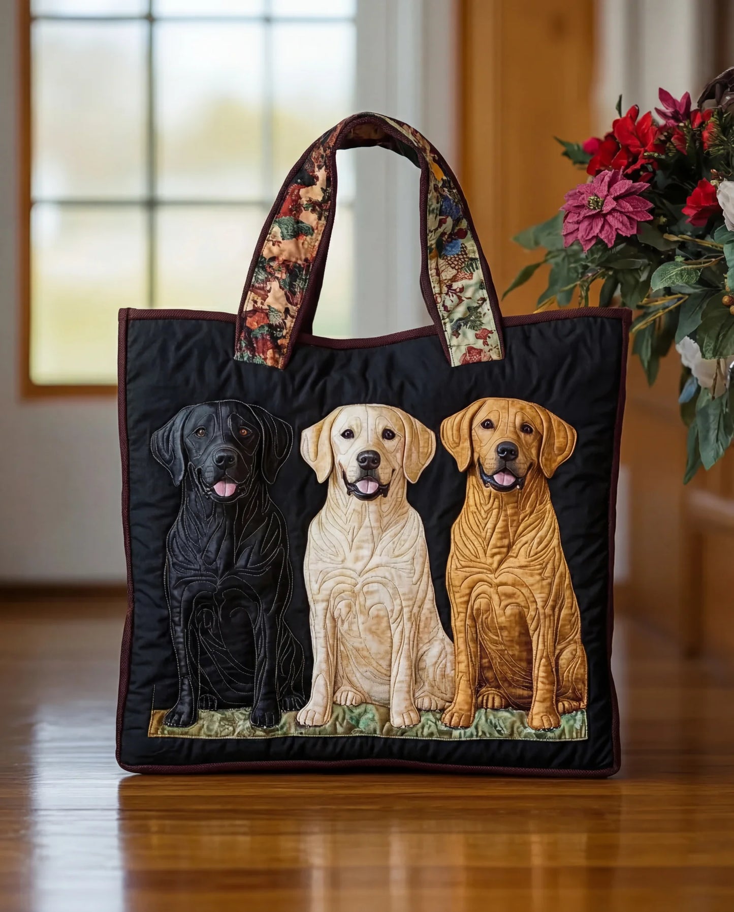 Bolso Artesanal “Tres Labradores”