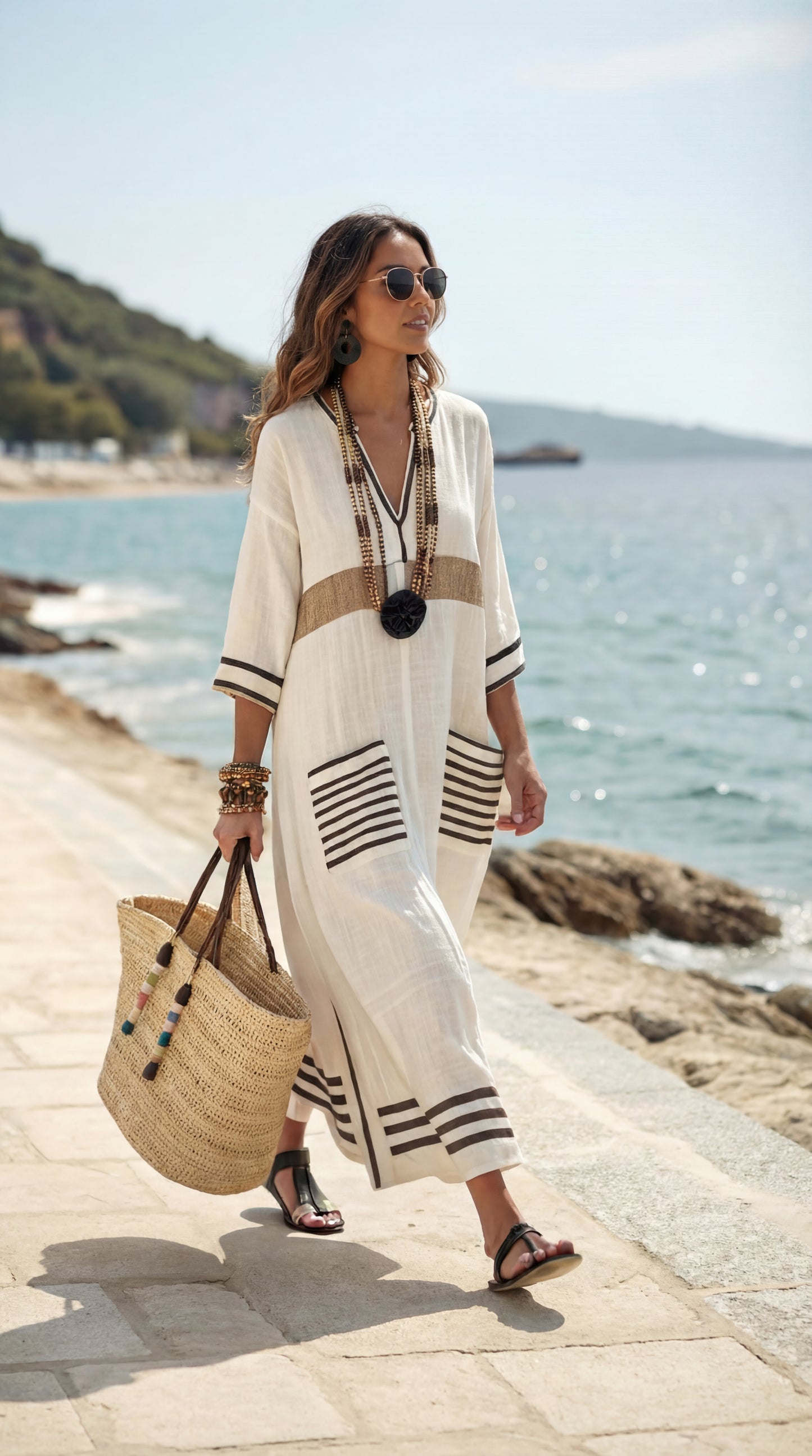 Solana - Vestido maxi