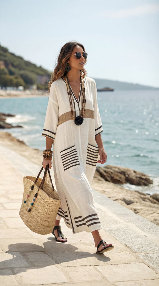 Solana - Vestido maxi