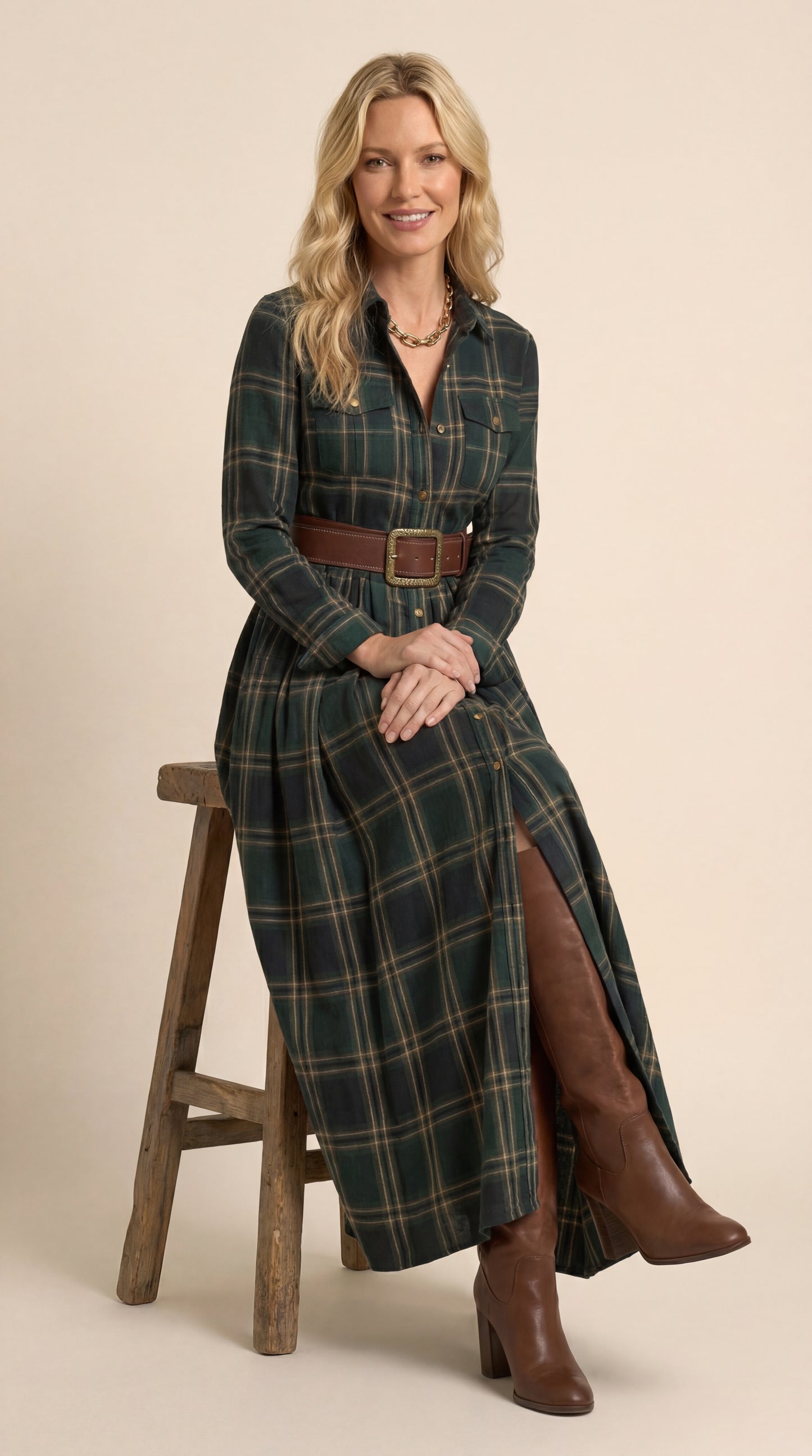 Scarlett | Vestido con cinturón